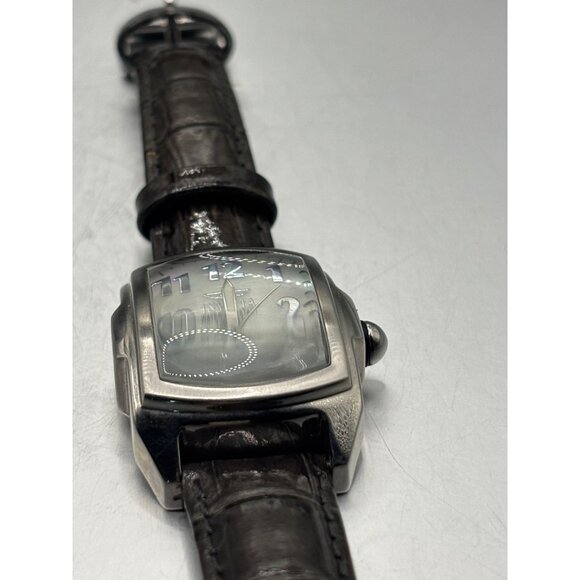 Invicta Watch Special Edition #5168 Swiss Parts Movement SS Case, Leather VTG - Picture 14 of 14